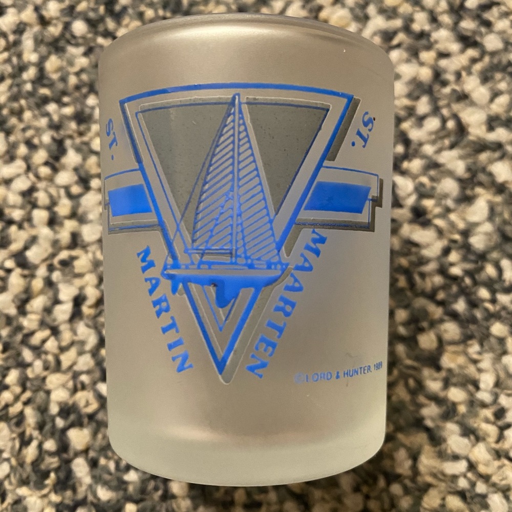 ST. Martin shot glass